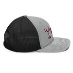 Richardson 112 Trucker Hat (Maroon Lettering)