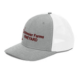 Richardson 112 Trucker Hat (Maroon Lettering)