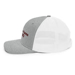 Richardson 112 Trucker Hat (Maroon Lettering)