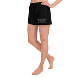 Women's Athletic Short Shorts Black