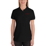 Embroidered Women's Polo Shirt