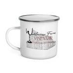 Wahlmeier Farms Vineyard Enamel Mug