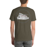 Neutral Colors - Short-Sleeve Unisex T-Shirt.