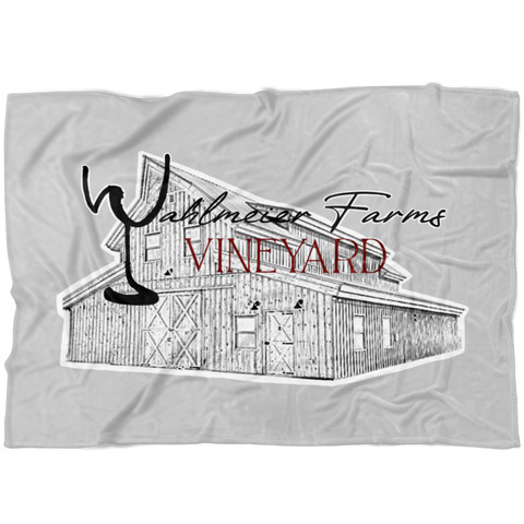 Wahlmeier Farms Vineyard Fleece Blanket