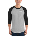 3/4 sleeve raglan shirt