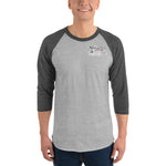 3/4 sleeve raglan shirt